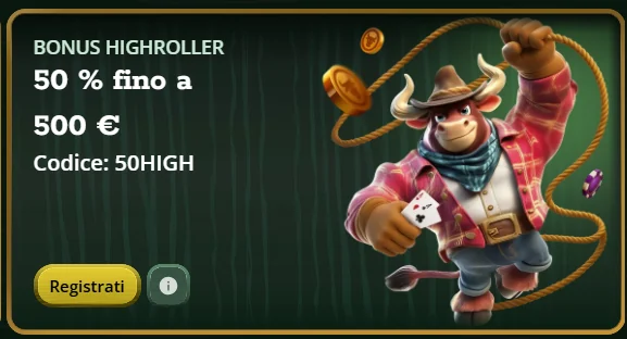bonus-highroller-cowboyspin-50-per-cento-fino-a-500-euro-con-codice-50hig
